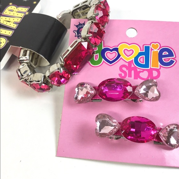 LibbyLu PopStar Bracelet & Barrett Set#1 - Picture 2 of 8